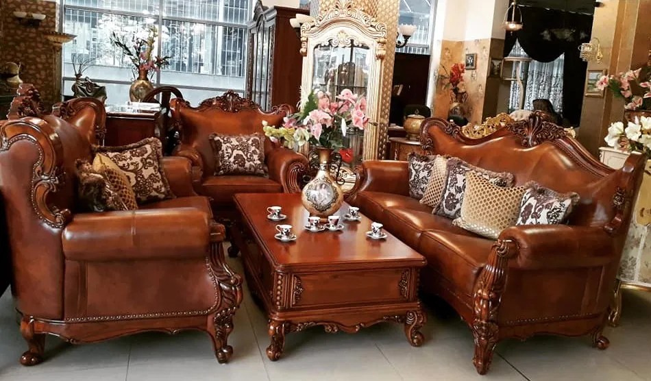 Комплект класическа мека мебел HLS 51В