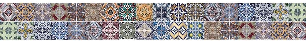 Kitchen wall protection edging Azulejos