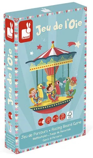 Играта на гъската CARROUSEL - Janod