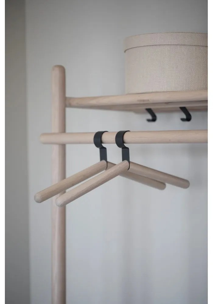 Комплект за антре от дъбова дървесина в естествен цвят Milford - Rowico