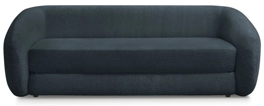 Тъмносин шенилов сгъваем диван 228 cm Neyo – Bobochic Paris