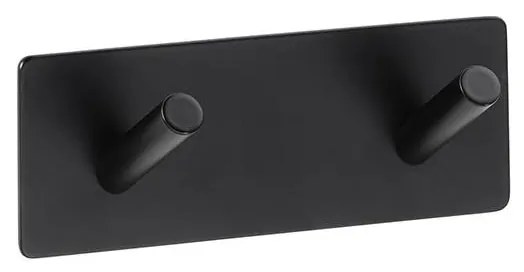 Закачалка 11,5x4,5 cm неръждаема стомана/черна