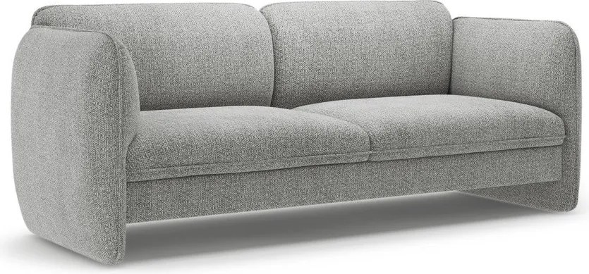 Светлосив шенилов диван 204 cm Georgia – Micadoni