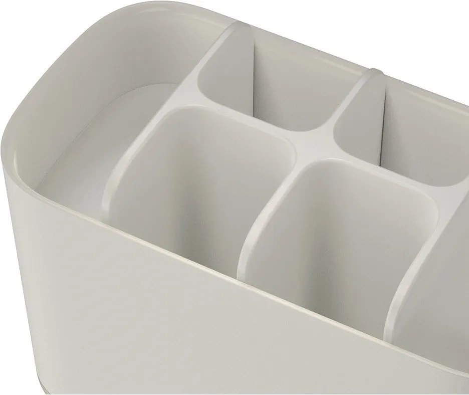 Бежова пластмасова стойка за четки за зъби EasyStore – Joseph Joseph