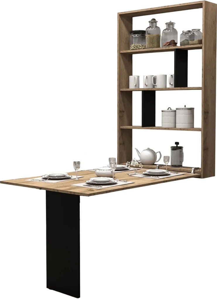 Сгъваема маса Abi-Сонома - черен