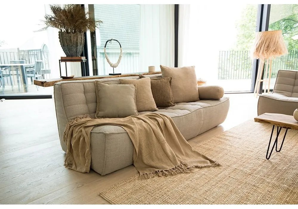 Памучно одеяло 130x160 cm Slub - Tiseco Home Studio