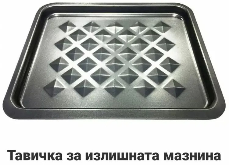 Мултифункционална фурна с горещ въздух ZEPHYR ZP 1980 AO PRO С ПОДАРЪК СПРЕЙ ЗА ОЛИО, 1500W, 12 литра, 8 приставки, 10 функции, Черен