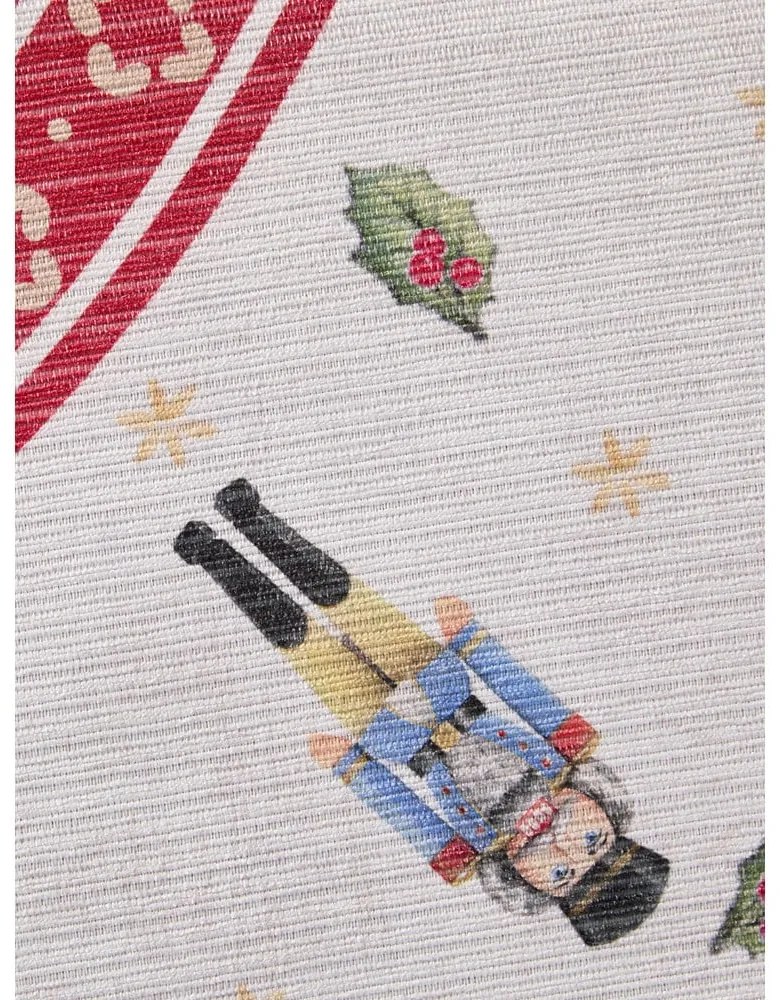 Червен кръгъл килим с коледен мотив ø 160 cm Toy's Delight Nutcracker – Villeroy&amp;Boch