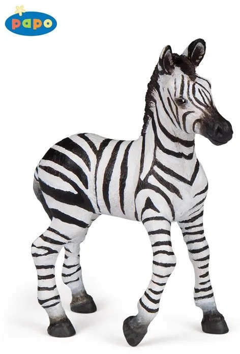 Papo - Фигурка малка зебра 50123