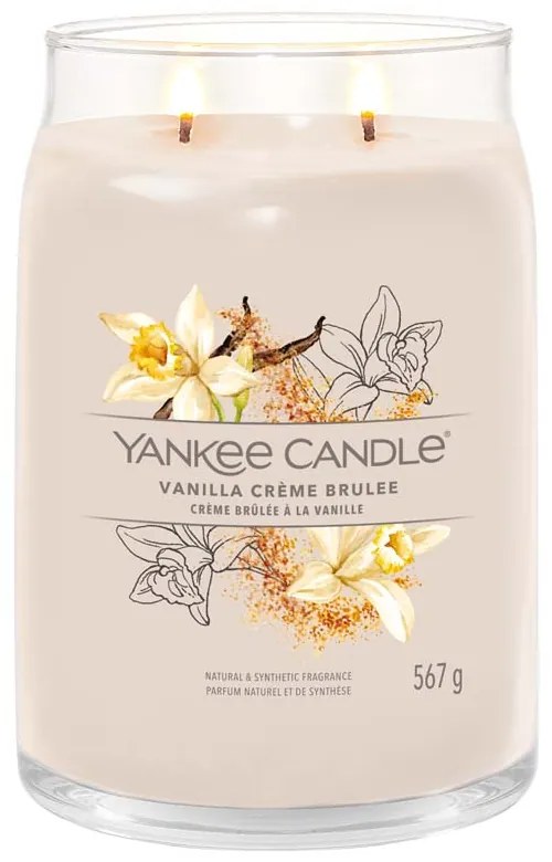 VANILLA CREME BRULLE SIGNAT АРОМАТНА СВЕЩ ГОЛЯМ БУРКАН 567 г