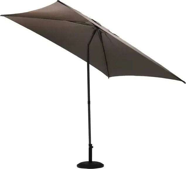 Прав накланящ се чадър Hesperide Soya, 2.5x2.5 m - Маслина