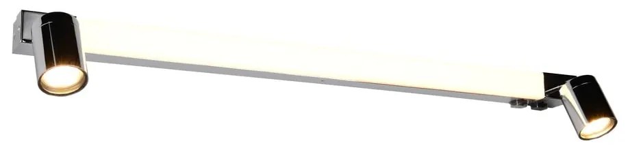 LED стенна лампа в лъскаво сребристо Enrico – Trio