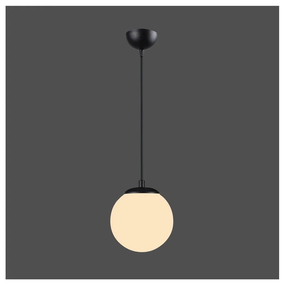 Черно висящо осветително тяло, височина 120 cm Efe - Squid Lighting