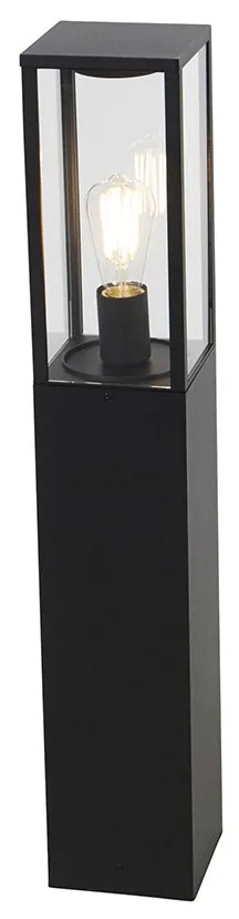 Интелигентна външна подова лампа черна 80 см с WiFi ST64 - Charlois