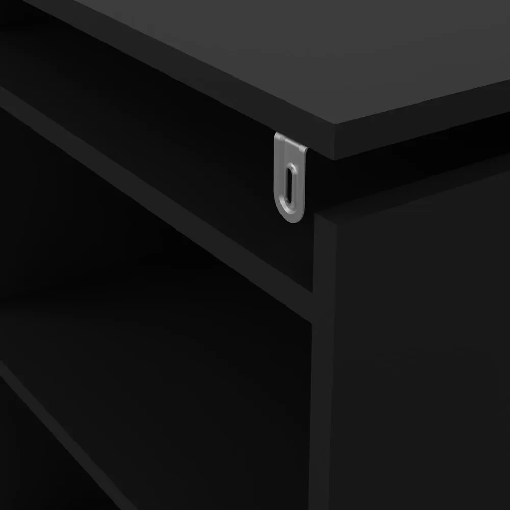 Черна табла за легло 165x80 cm Naia – Tvilum