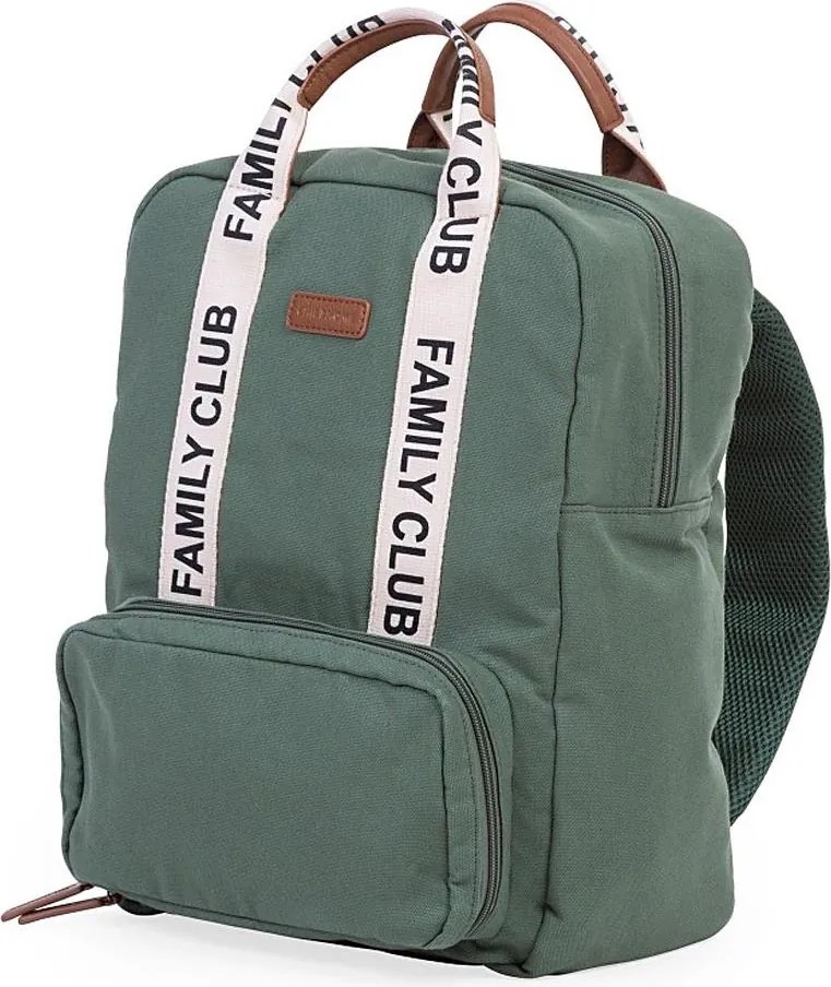 Childhome - Раница за преобуване FAMILY CLUB зелен