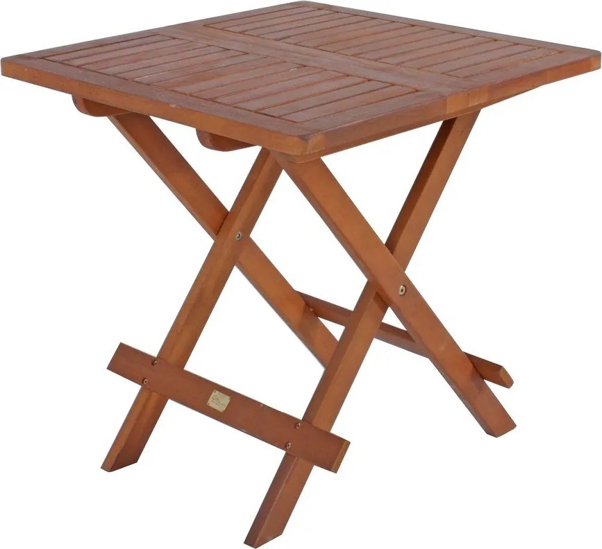 Градинска маса за съхранение от масивна акация 50x50 cm Cleveland – Garden Pleasure