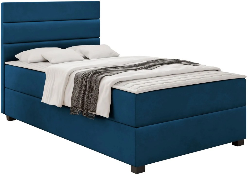 Тапицирано легло Elen-Синьо-120 x 200