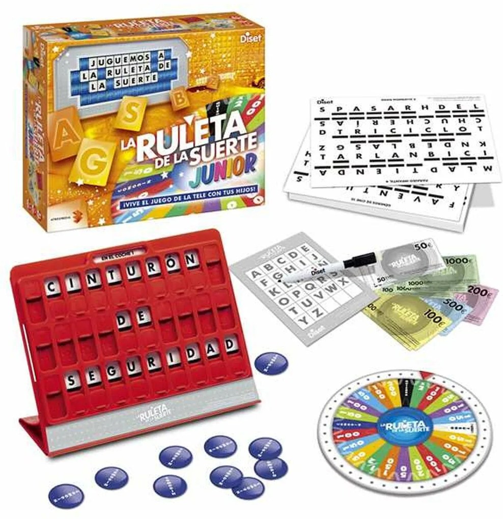 Образователна Игра Diset La Ruleta De La Suerte Junior