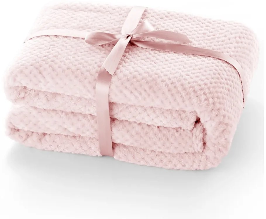 Прахово розово одеяло от микрофибър , 70 x 150 cm Henry - DecoKing