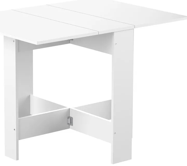 Сгъваема маса за хранене с бял плот 76x28 cm Papillon - TemaHome