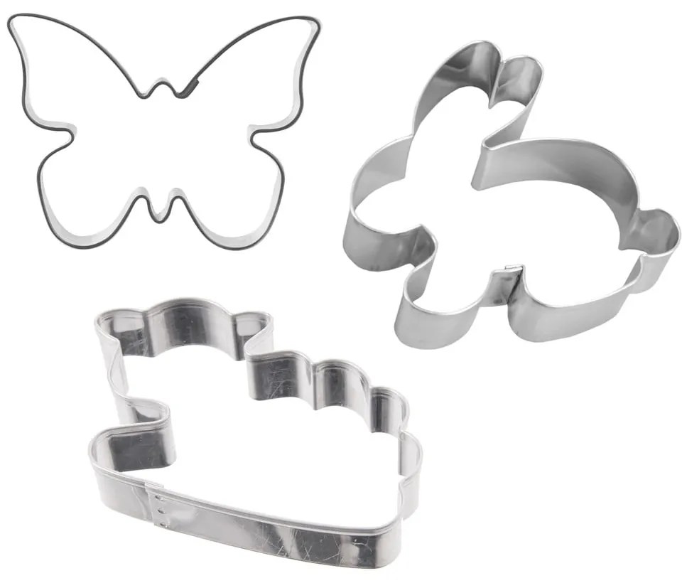 Формички за бисквитки с великденска тематика в комплект от 3 броя - Orion