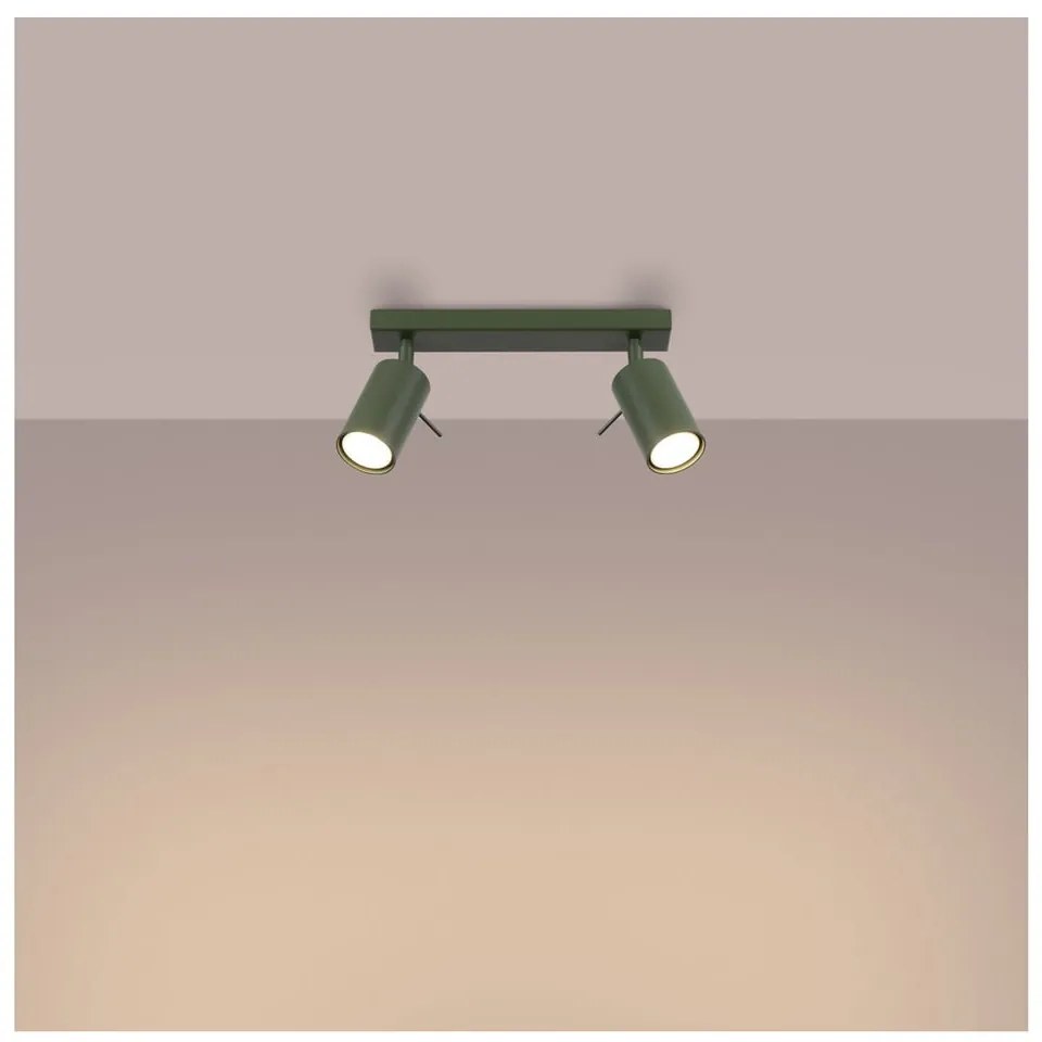 Зелен прожектор 6x30 cm Etna – Sollux