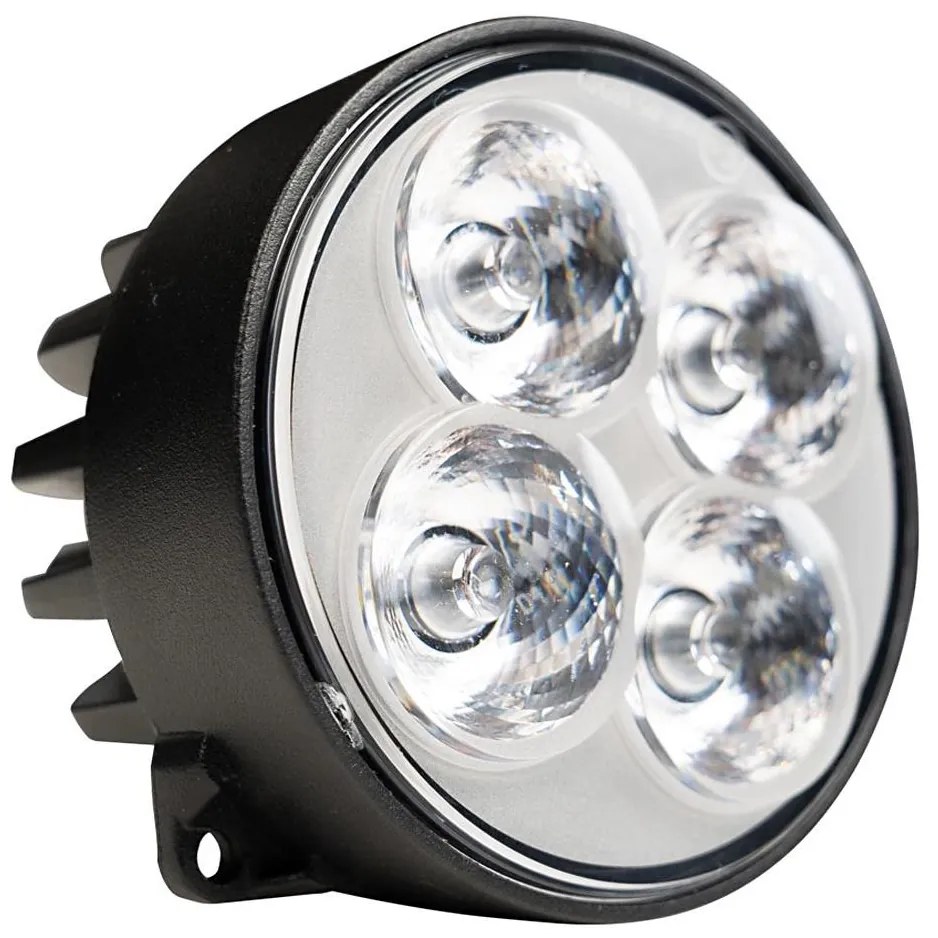 LED Прожектор за трактор BLACK LED/20W/10-30V IP69 5700K кръгла