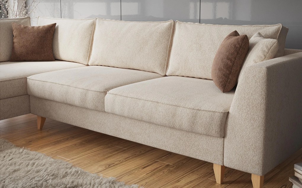 Разтегателен ъглов диван Болоня