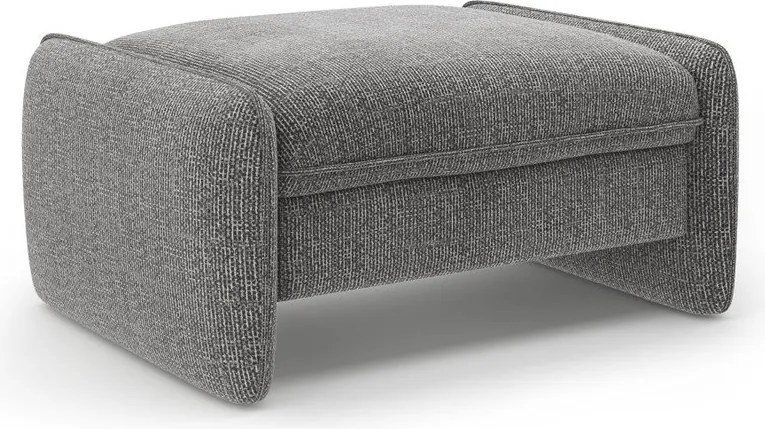 Тъмносива шенилова табуретка Georgia – Micadoni