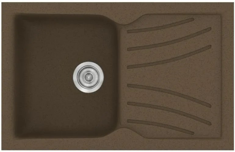 Мивка Sanitec 337-Granite Rust