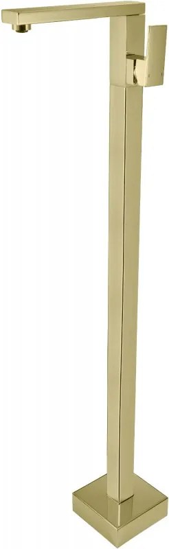 Mexen Urano свободностоящ смесител за мивка, златен - 75234-50