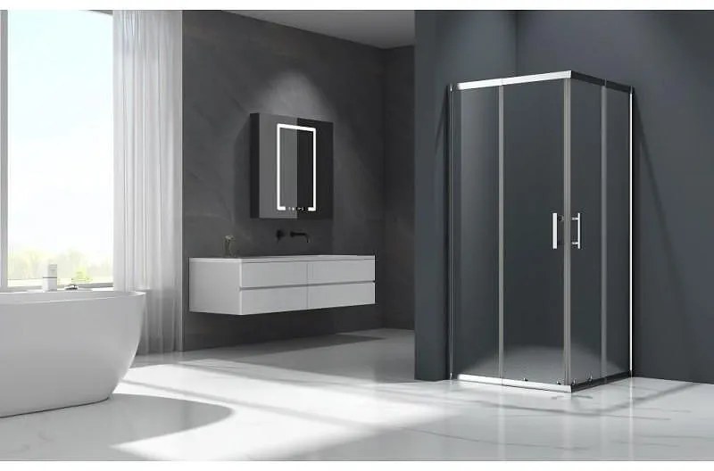 Душ кабина ICS 789FC, 78-89x78-89x190см, 5мм