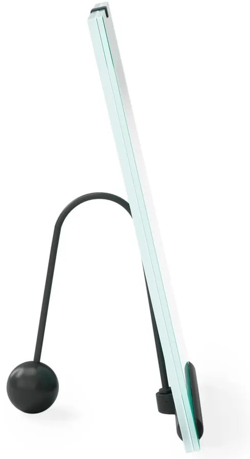 Черна стъклена стояща рамка 19x23 cm Flute – Umbra