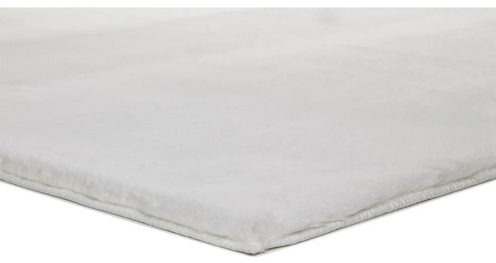 Бял килим Fox Liso, 60 x 90 cm - Universal