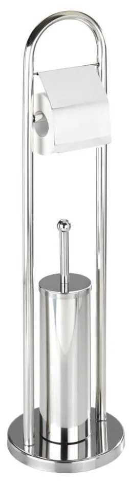 WENKO 16993100 - комплект за WC VASTO 22x81 cm, неръждаема стомана/сребрист цвят