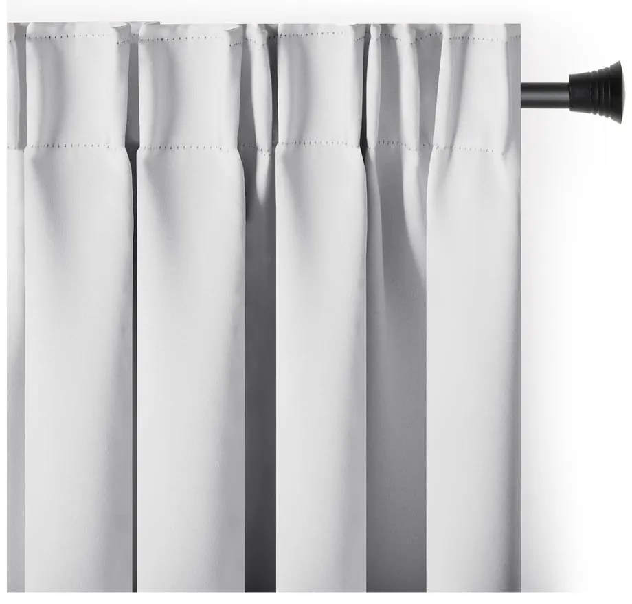 Бяло затъмняващо перде 140x270 cm Kierra – Restilo