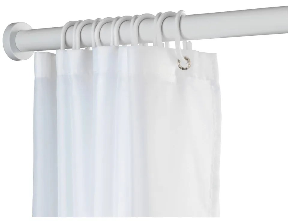 Бял телескопичен стълб за баня, дължина 70-115 см Luz - Wenko