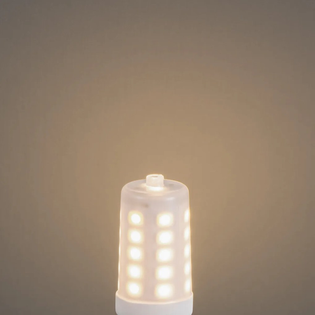 Комплект от 5 димируеми LED крушки G9 с 3 степени на димиране, опал, 3W, 250lm, 2700K