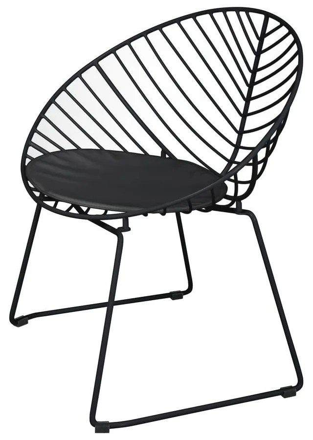 Комплект от 2 черни градински стола Coco - Bonami Selection