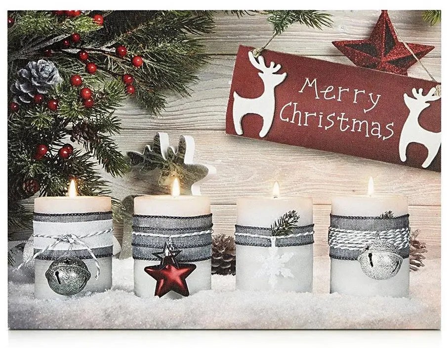 Markslöjd 704498 - LED декоративна картина CANVAS 4xLED/0,18W/2xAA