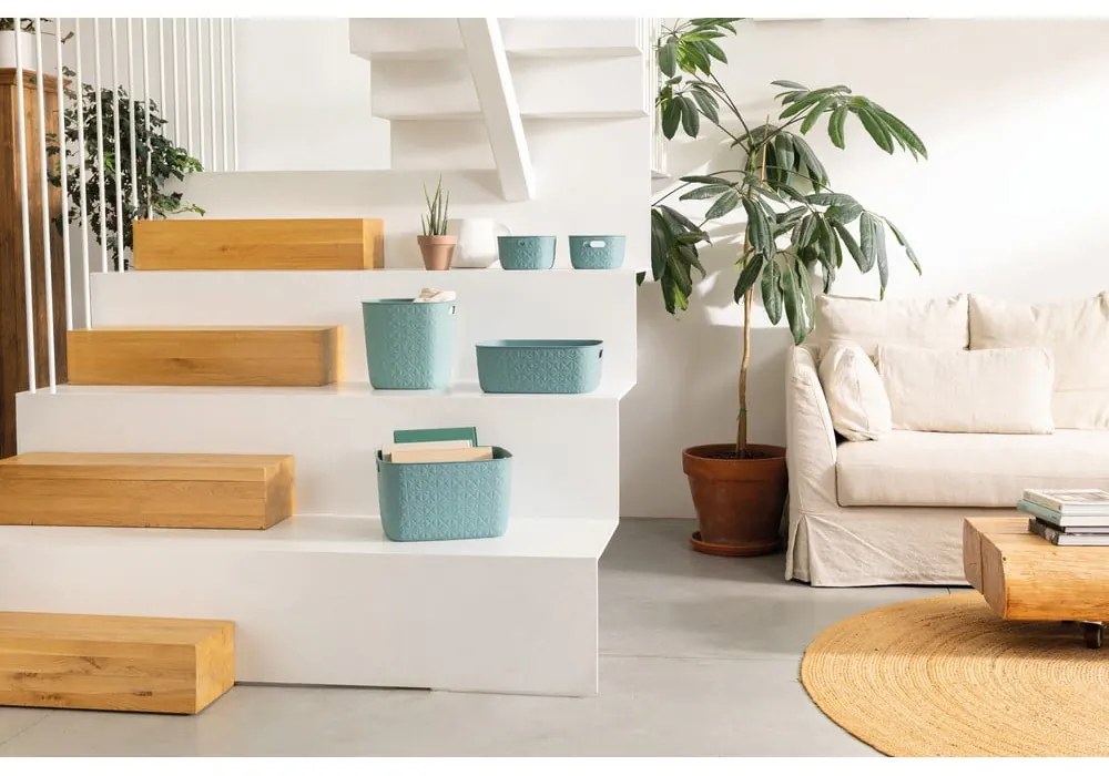 Пластмасова кошница за съхранение 38x29x22 cm Softex – Curver