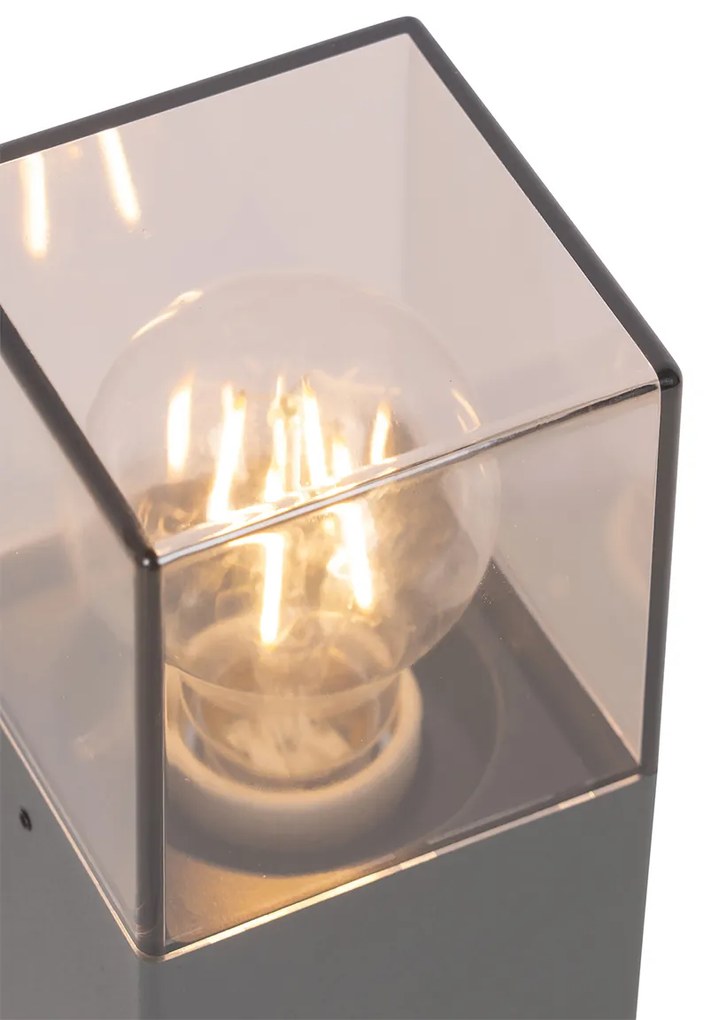 Външна лампа 30 см антрацит с наземна шпилка и кабелен ръкав - Denmark