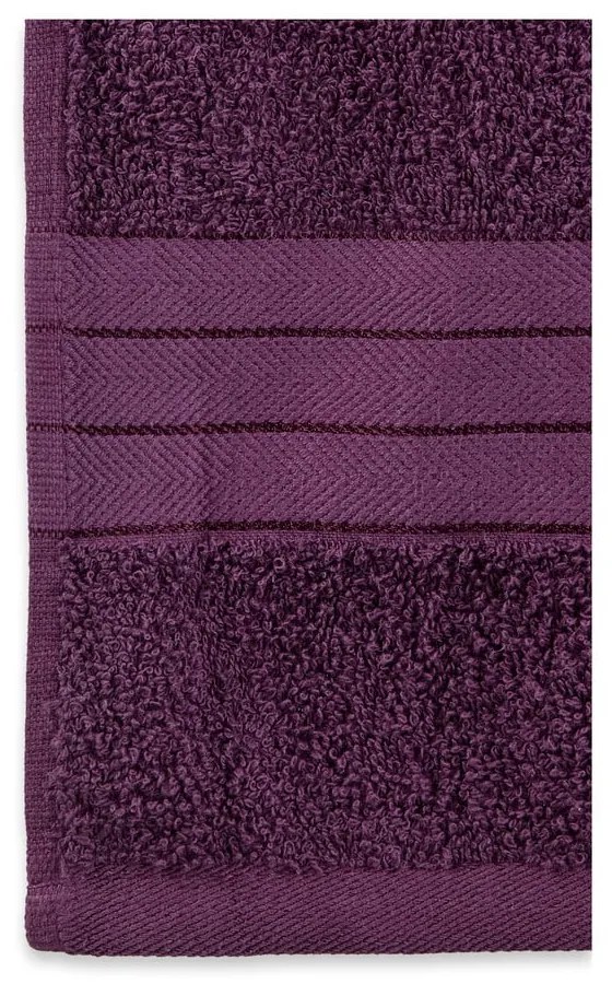 Бордо памучни кърпи в комплект от 4 бр. от тери 50x100 cm – Good Morning