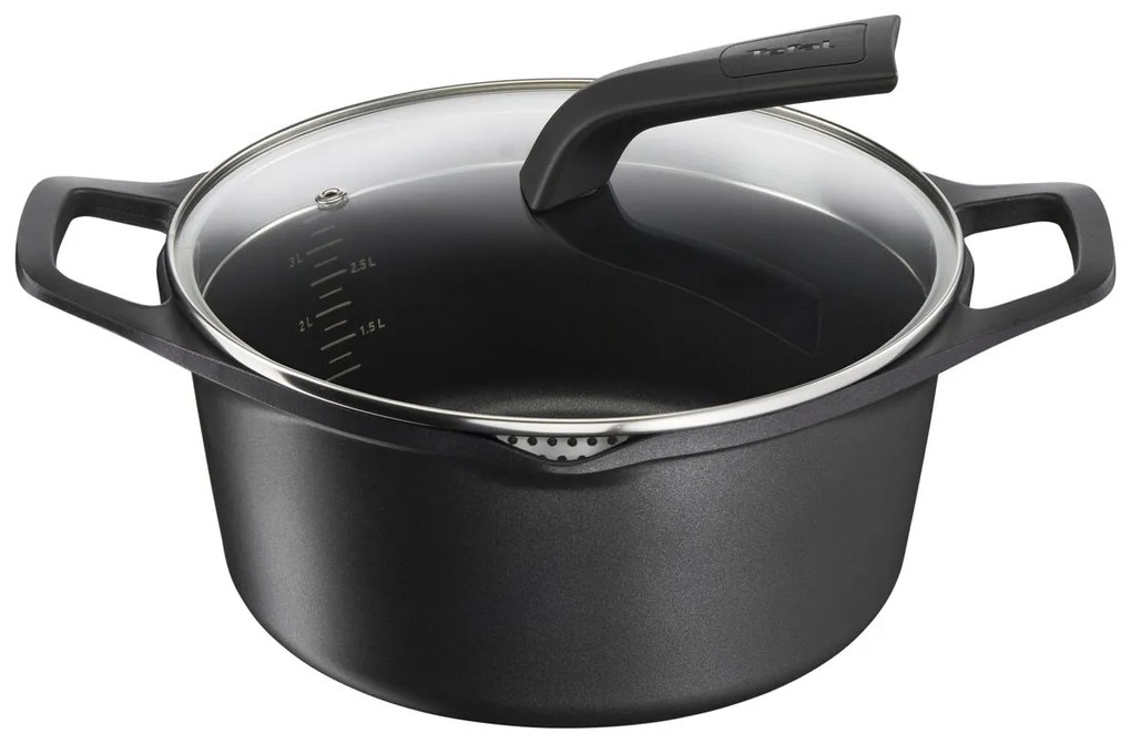 Тава за Фурна Tefal E2494644 Черен Закален алуминиум Кръгъл Ø 24 cm