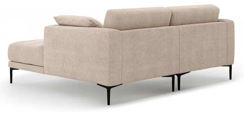 Светлокафяв ъглов диван (десен ъгъл) Bemy – Micadoni