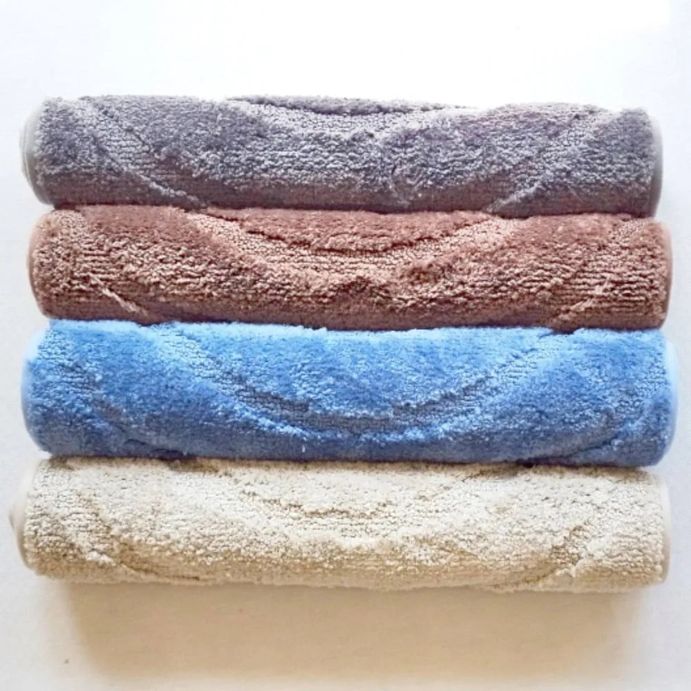 Синя постелка за баня 50x80 cm - JAHU collections