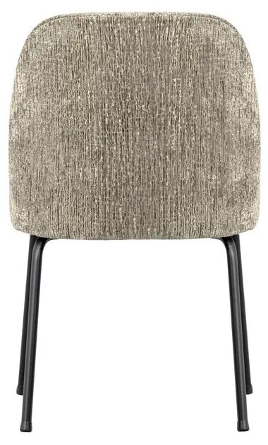 Кремави кадифени трапезни столове в комплект 2 бр. Vogue – WOOOD