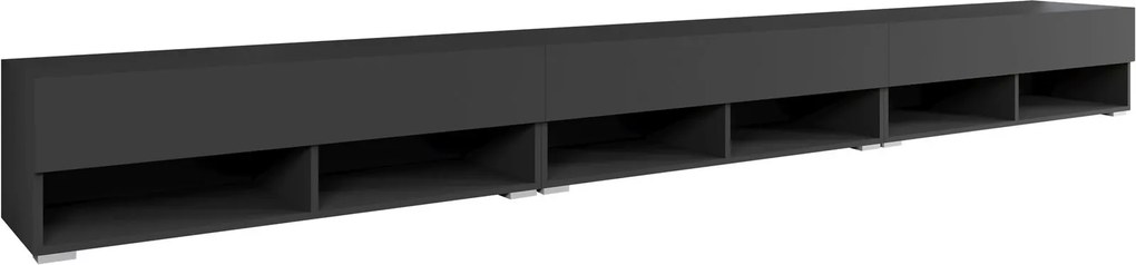 ТV шкаф A 300-Черен мат