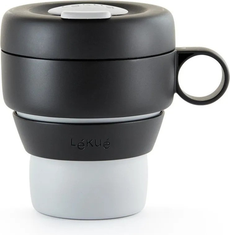 Черна термочаша 400 ml To Go – Lékué